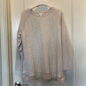 Jjill tunic sweatshirt